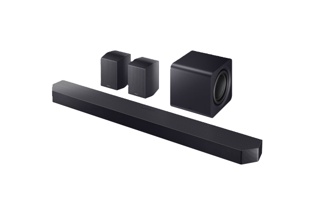 Galaxy Buds, rear speakers, subwoofer and soundbar