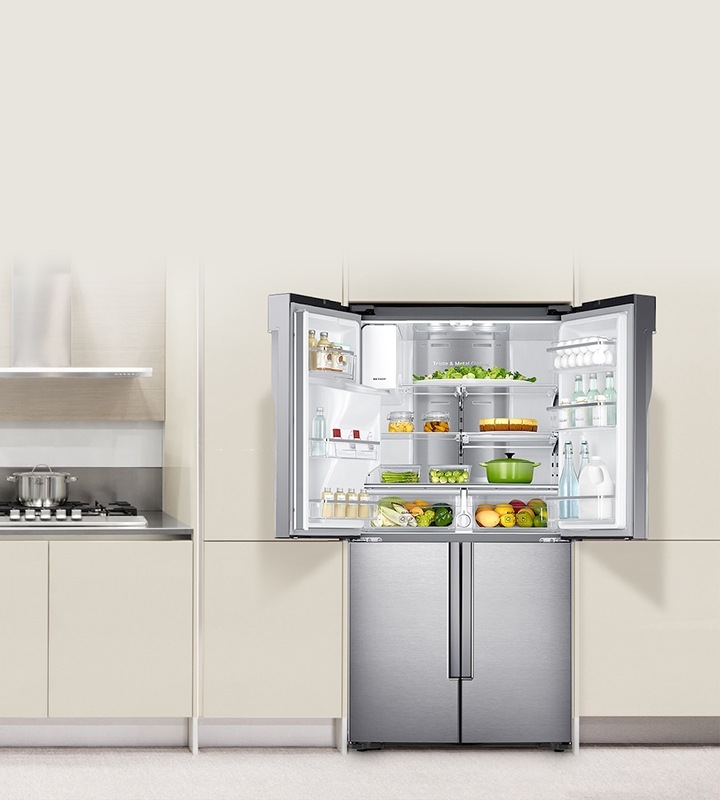 Refrigerators - French Door Fridge | Samsung Gulf