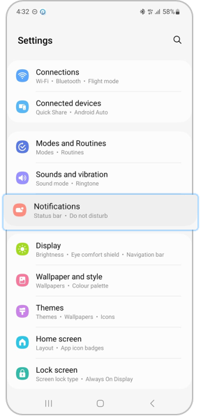 How to Enable Notification History | Samsung Gulf