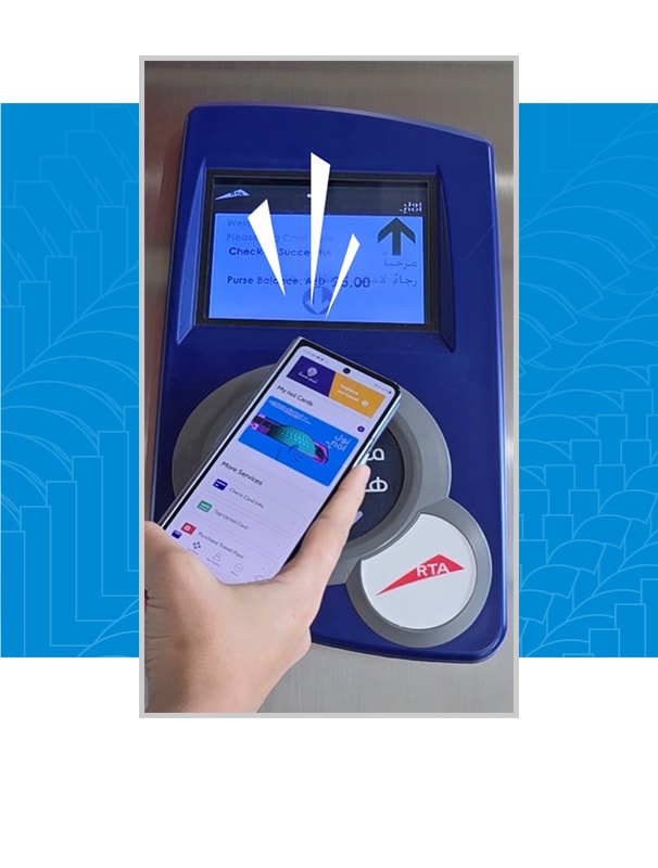  When you do go to a Metro or bus station, all you need to do is open the 'nol pay' app and tap your Samsung Galaxy on the reader on the entry gates.