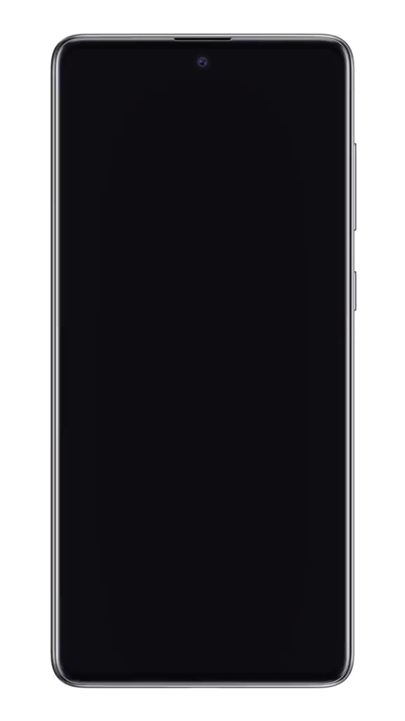 غطاء سامسونج Galaxy A71 أسود