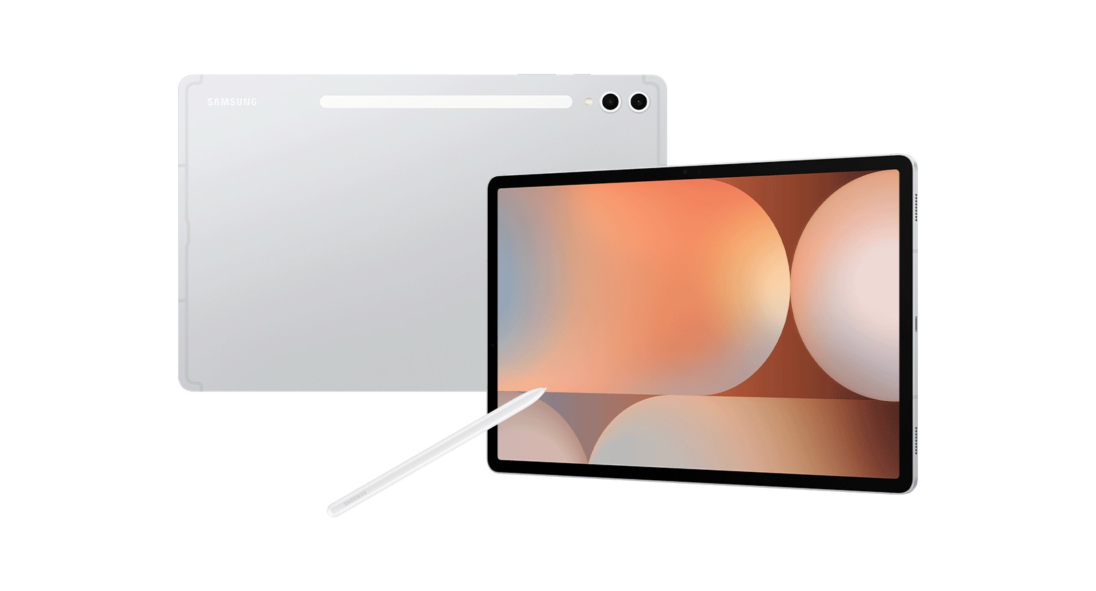 Galaxy Tab S10+‎ باللون الفضي البلاتيني، نافذة منبثقة مفتوحة