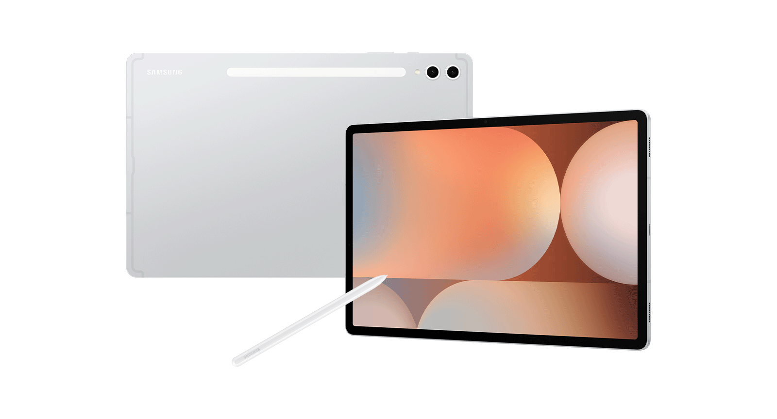 Galaxy Tab S10+‎ باللون الفضي البلاتيني، نافذة منبثقة مفتوحة