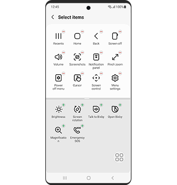 how to turn on floating icon assistant menu for Samsung Galaxy A53 phone 