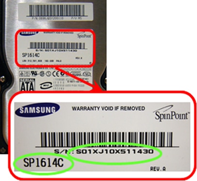 anden ben foretage How to find the model & serial number on HDD. | Samsung Africa