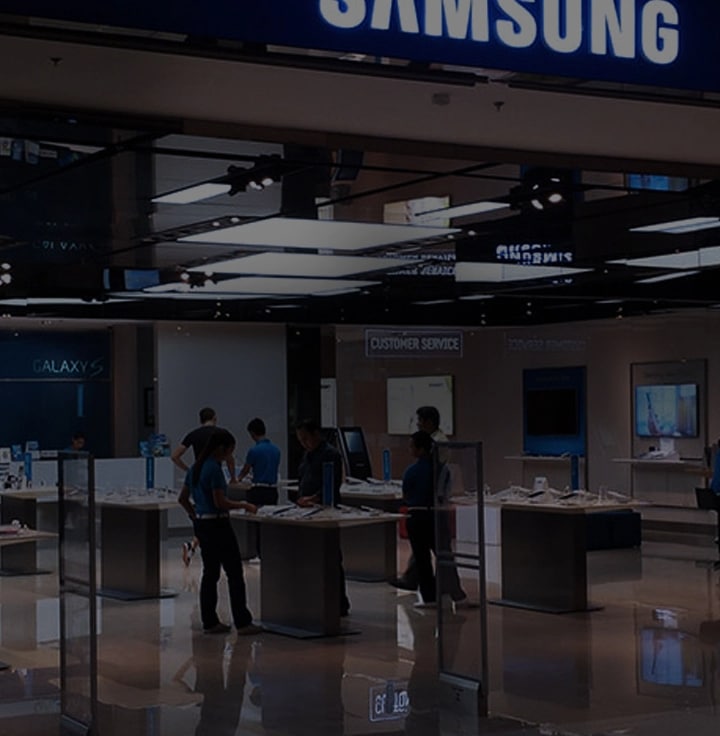 Rechercher un Centre de support Samsung