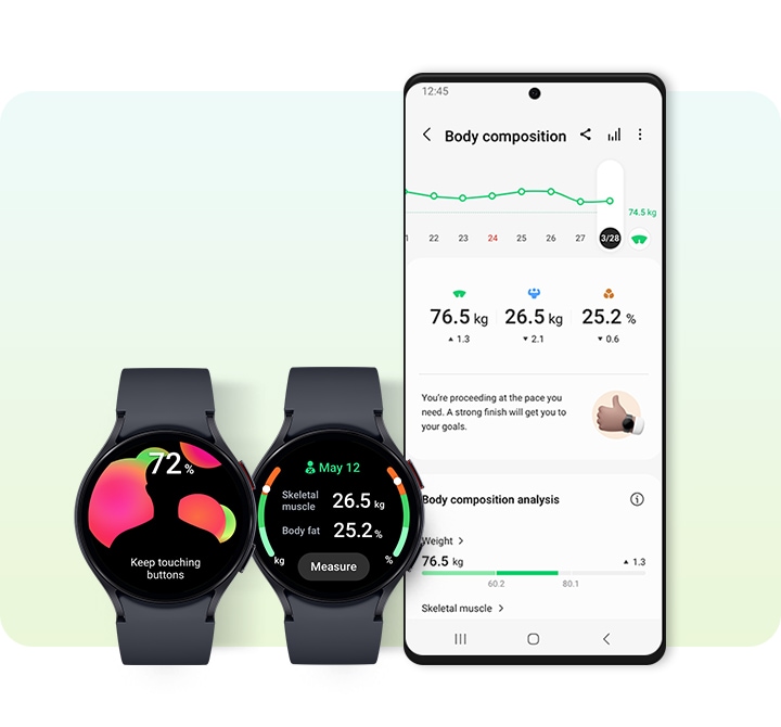 Como realizar a análise de composição corporal com o Galaxy Watch4 – Samsung  Newsroom Brasil