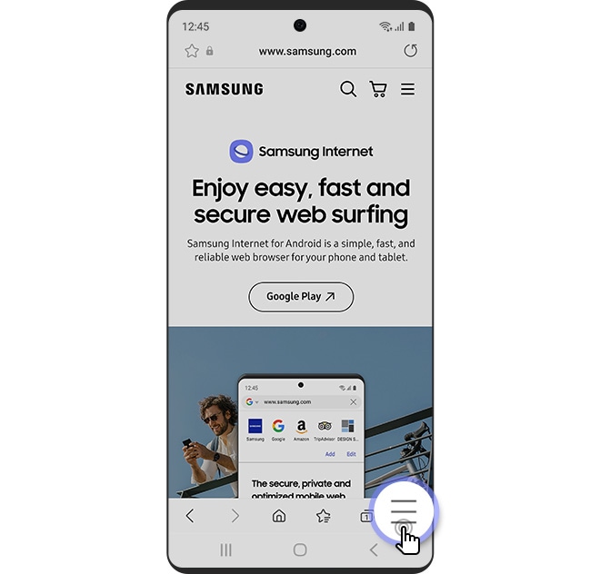 Samsung Internet, Aplicativos e Serviços