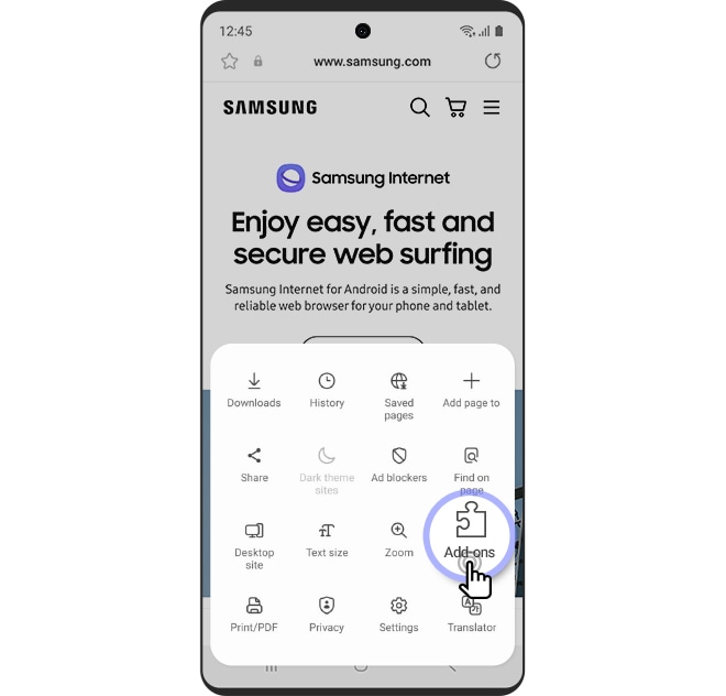 Samsung Internet ท่องเว็บอย่างปลอดภัย| Samsung Thailand | Samsung Thailand