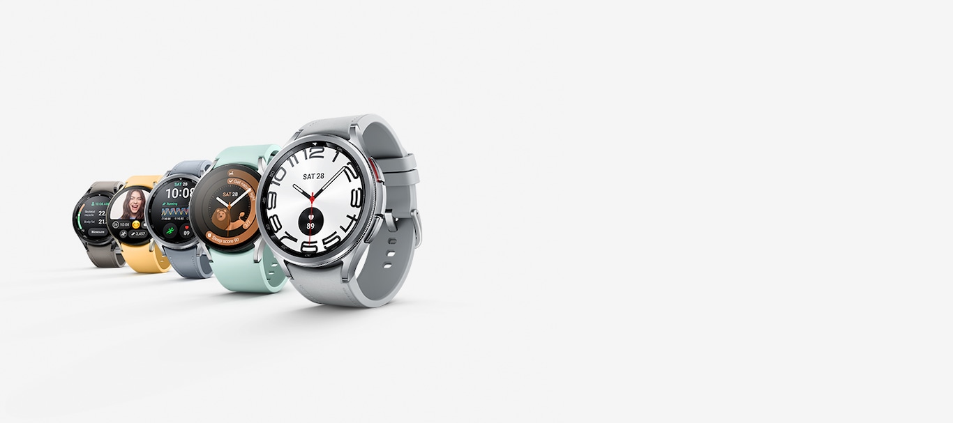 Correa de silicona para Samsung Galaxy Watch 6 classic, pulsera oficial de  43mm, 47mm, Watch6, 5