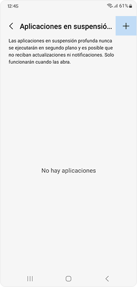 selected -Tap ‘+’ to select the apps and tap 'Add'
