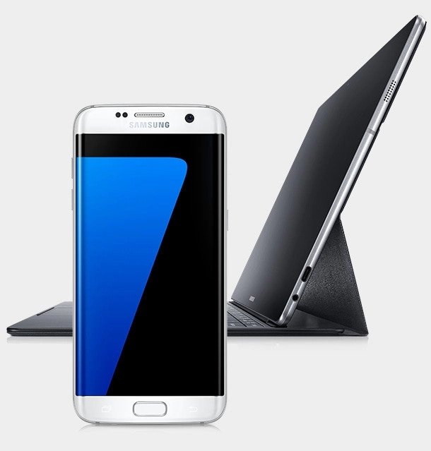 Galaxy S7 edge und TabPro S