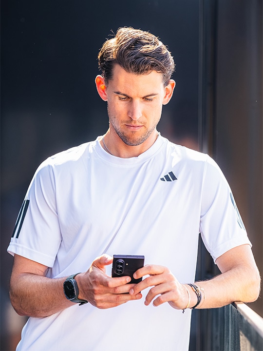 Galaxy Z Fold8 Ultra-Rezensionsvideo von Dominic Thiem