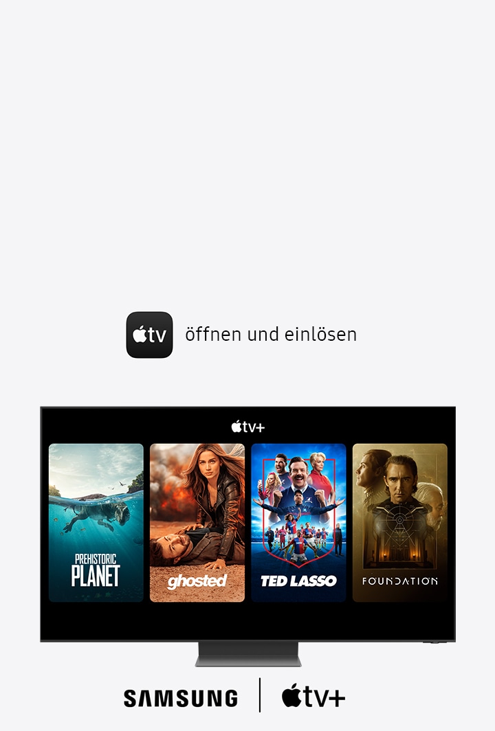 Smart TV Apple TV App & 2 Samsung AT