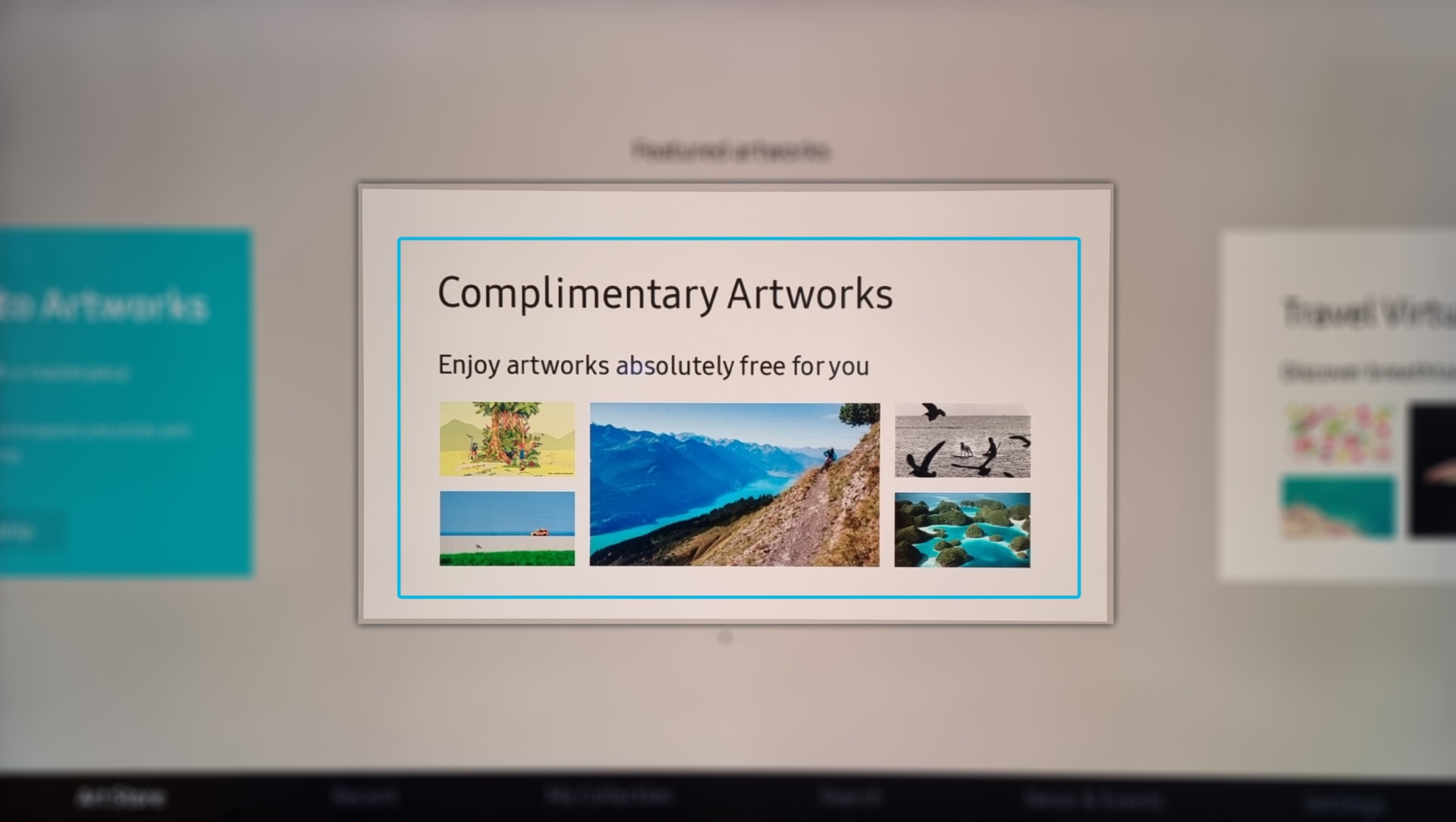 Using Complimentary Artworks On Samsung Frame Tv Samsung Australia