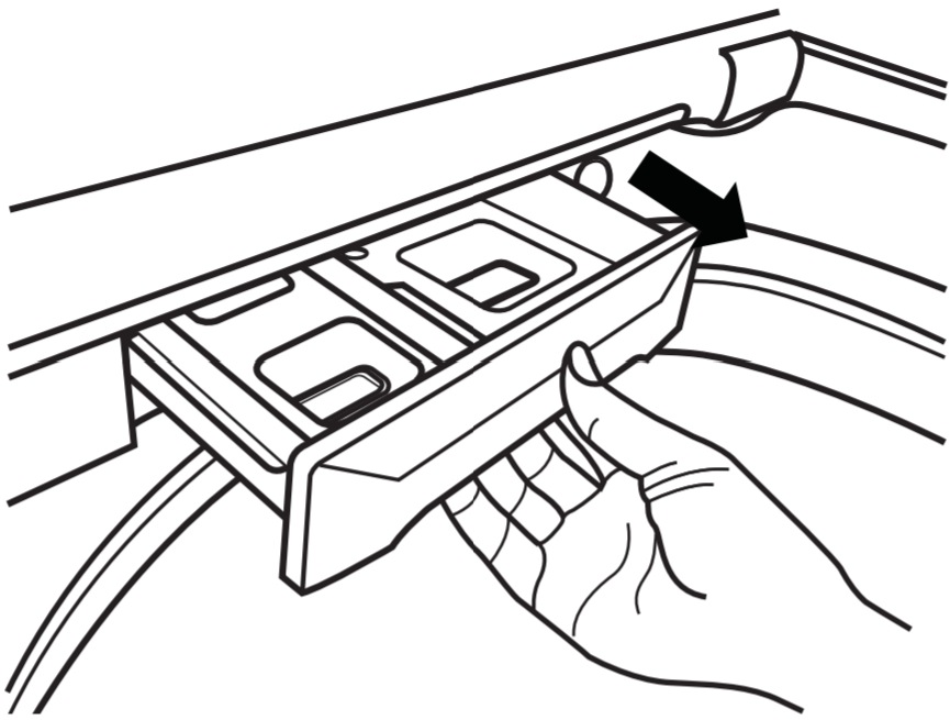 Clean the Washing Machine Detergent Drawer Samsung Australia