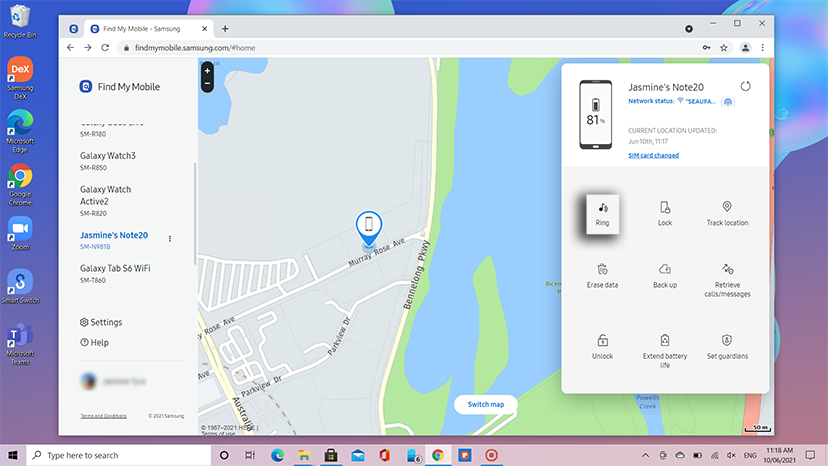 Using Find My Mobile on my Samsung Device | Samsung Australia