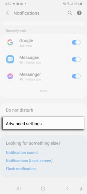 Enable Floating Notifications on my Samsung Galaxy | Samsung Australia