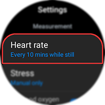 select heart rate