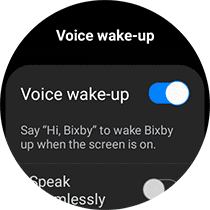  toggle off voice wakeup