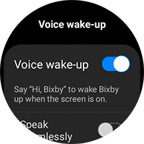  toggle off voice wakeup