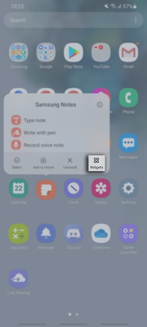 Adding Widgets on my Samsung Galaxy Device | Samsung Australia