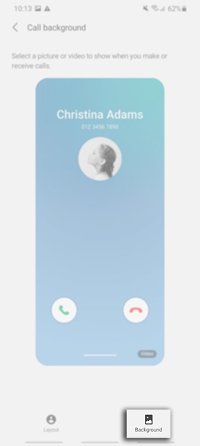 New Feature  Video Background for Calls  Samsung Community