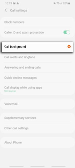 Customise Call Background on my Galaxy Phone | Samsung Australia