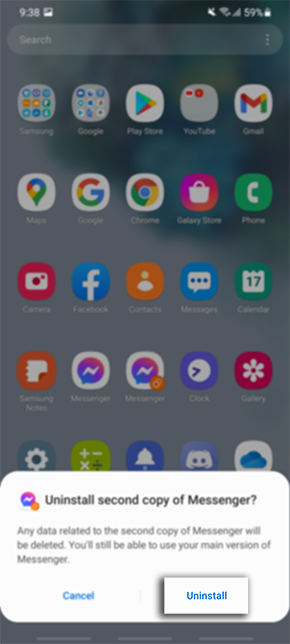 What is the Dual Messenger feature? Samsung Australia