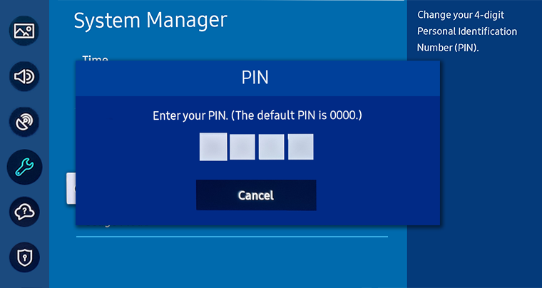 Enter PIN Number