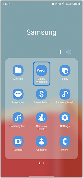 Download samsung galaxy wearable app hot sale