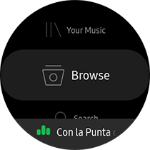 how to listen to spotify on samsung watch