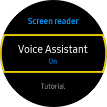 samsung watch voice assistant