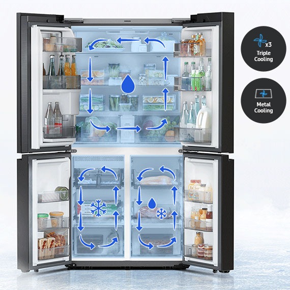 Bespoke Refrigerator Buy Custom Fridges Samsung Australia