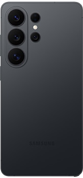 Galaxy S26 Ultra in Black seen from the rear.