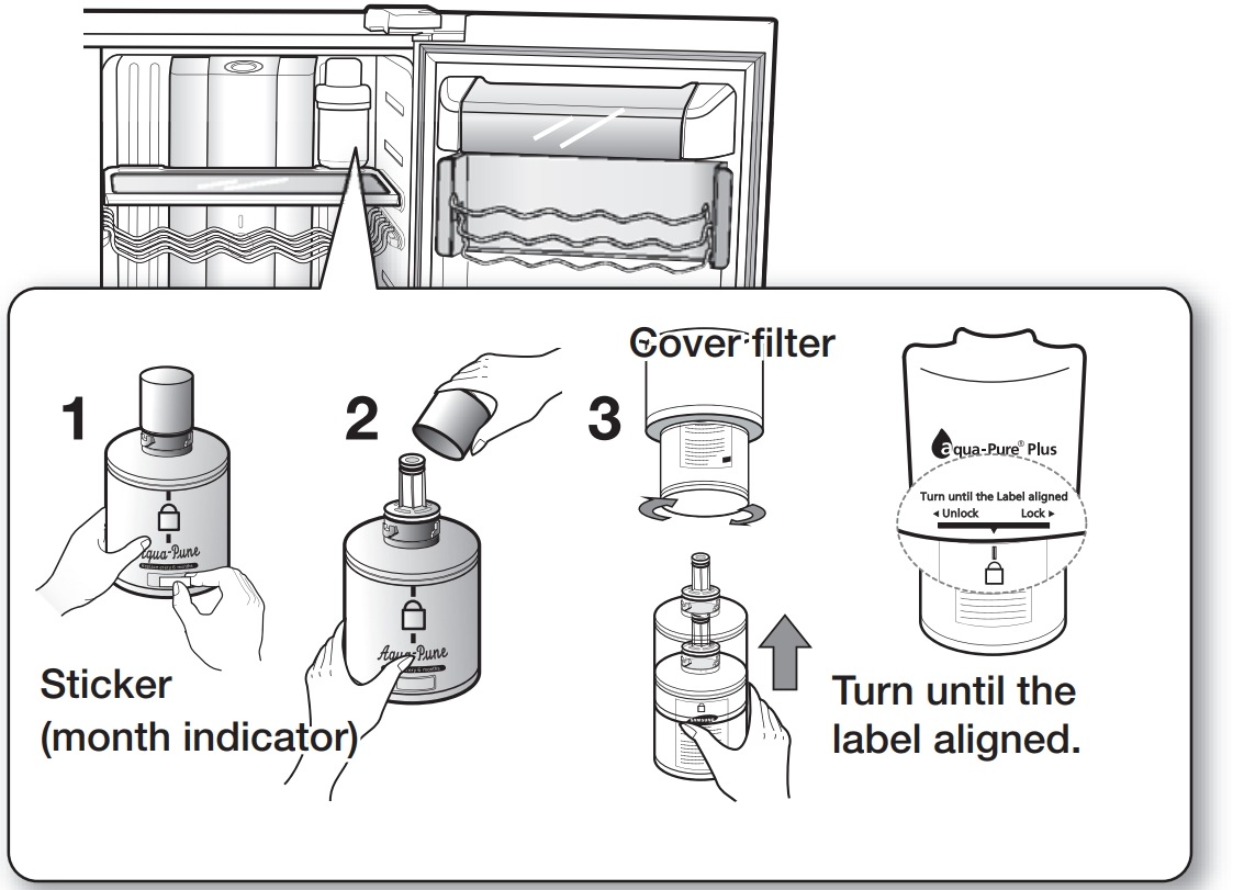 Install a Water Filter in a Samsung Fridge Samsung Australia