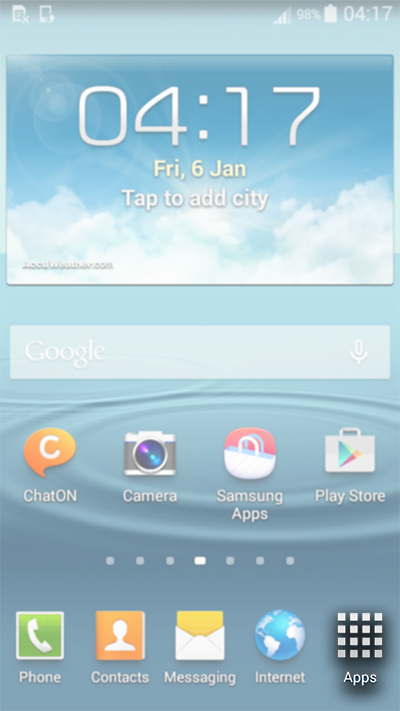 Uninstall an app on a Samsung device Samsung Australia