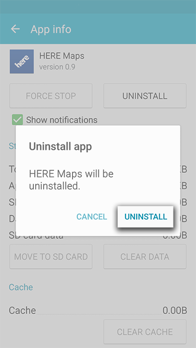 Uninstall an app on a Samsung device Samsung Australia