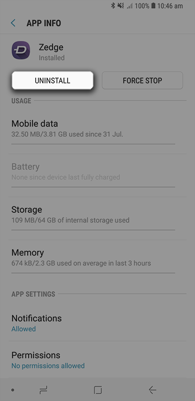 Uninstall an app on a Samsung device | Samsung Australia