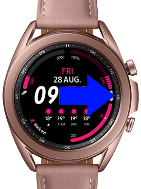 samsung galaxy watch widgets