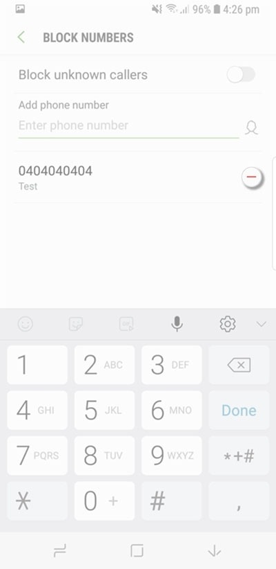 How to Block and Unblock numbers from calling me on my Galaxy Device