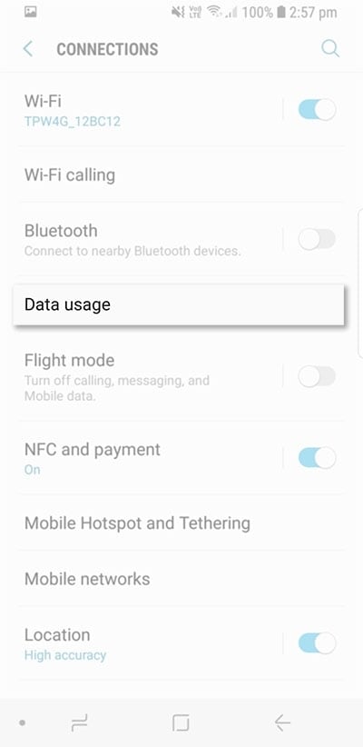 Mobile Data Limit on a Samsung Phone | Samsung Australia