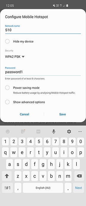 Create a Mobile Hotspot on Samsung Devices | Samsung Australia