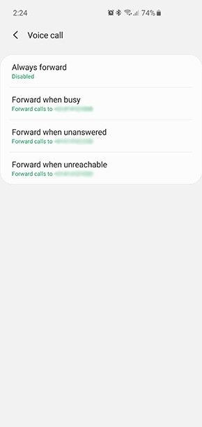 How do I enable Forward Calling on my Samsung Phone? | Samsung Australia