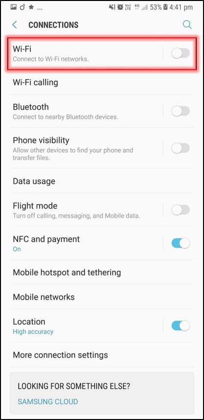 Советы по использованию wifi samsung