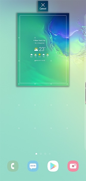 samsung a51 widgets