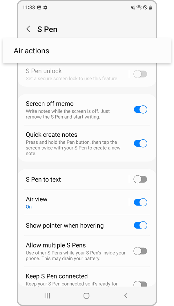 How to use the S Pen with a Galaxy S22 Ultra and check its