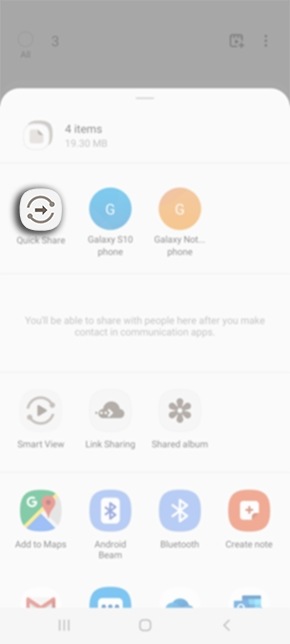 Using Quick Share on my Galaxy Device | Samsung Australia
