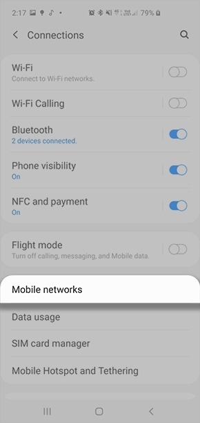 bluestacks mobile apn settings