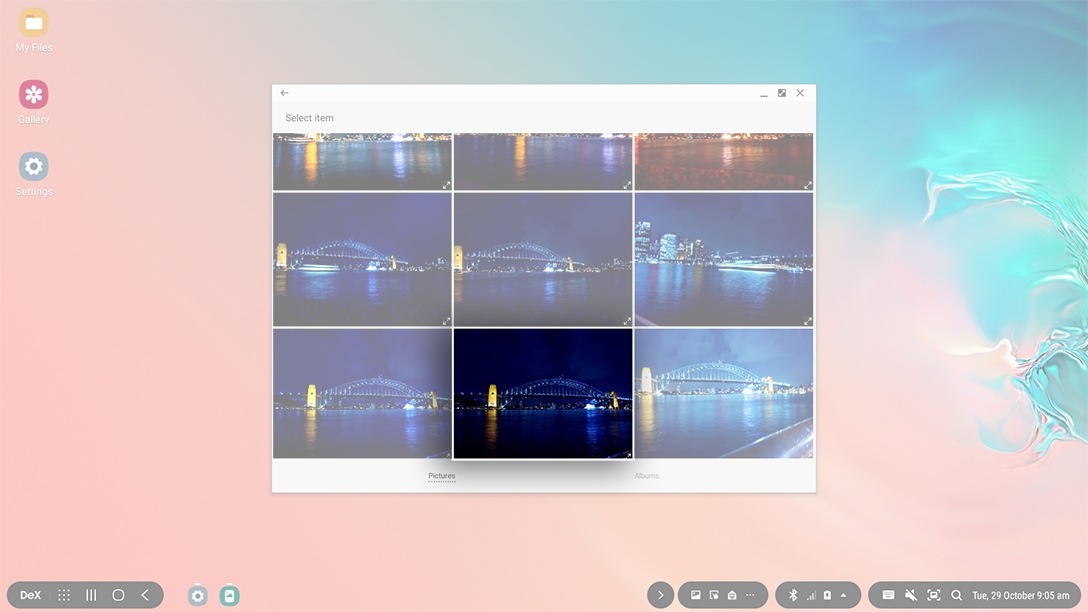 Samsung DeX How to change the Wallpaper Samsung Australia